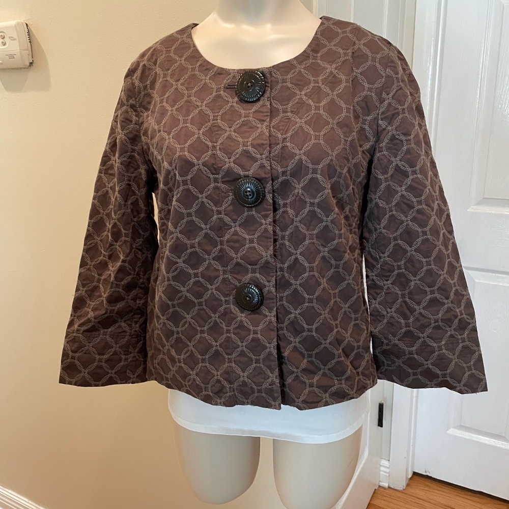 J.Jill Cropped Jacket. Size Small Petite.